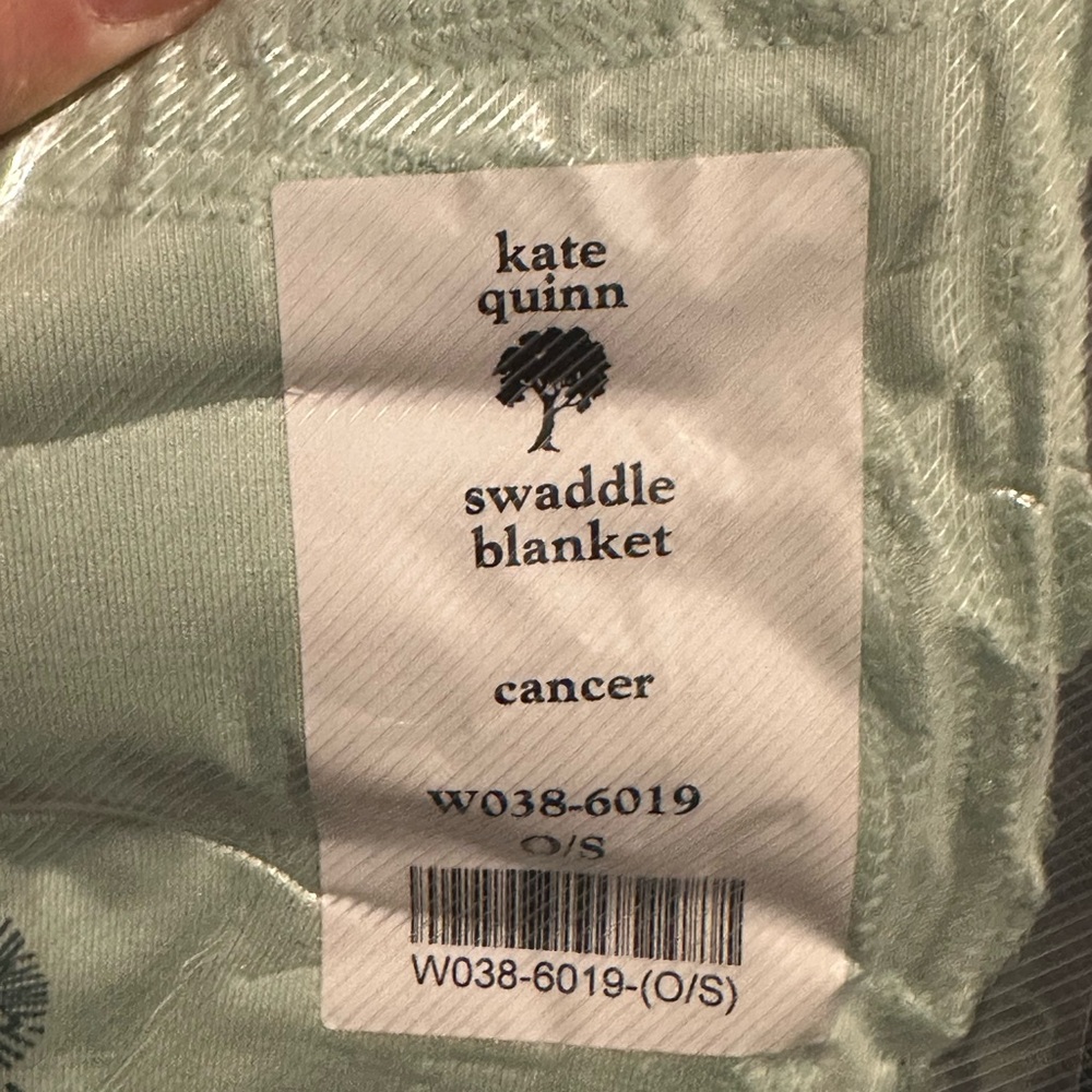 Kate Quinn Swaddle Blanket Zodiac